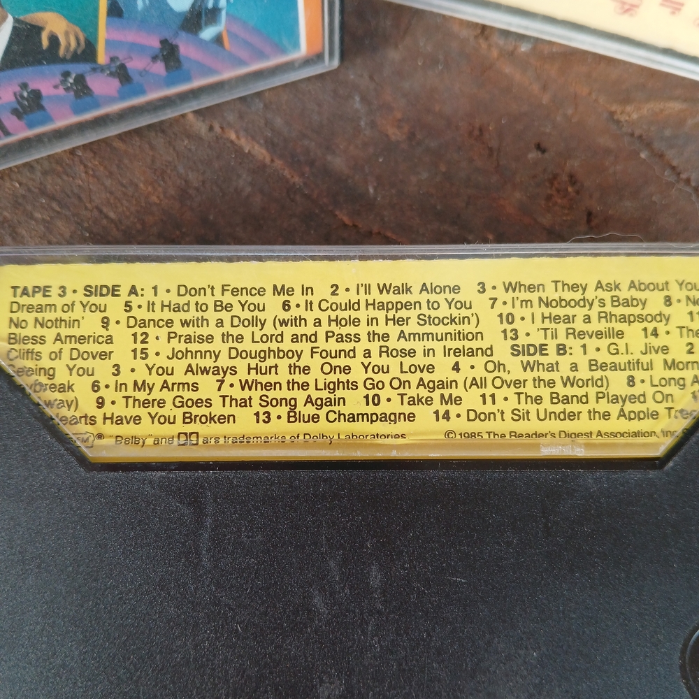 READERS DIGEST Cassettes Collector's Edition Music Set Vintage Retro 30s & 40s - Picture 6 of 9